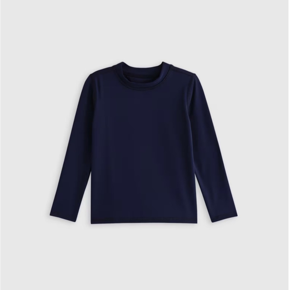 OLD NAVY Long-Sleeve Swim UPF 50 Rashguard for Boys in Blue - Size Large